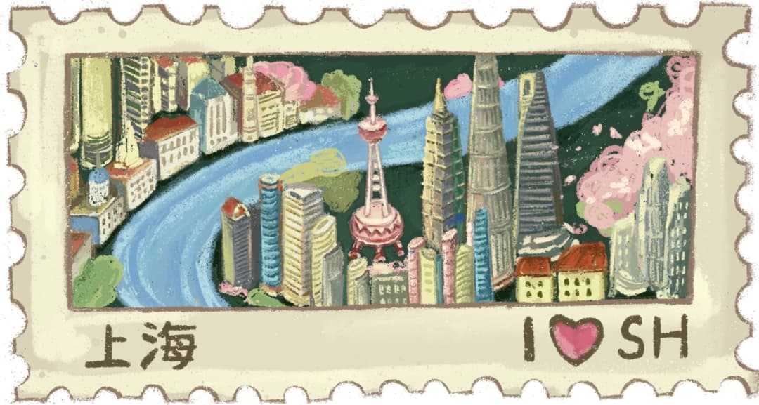 shanghai postcard